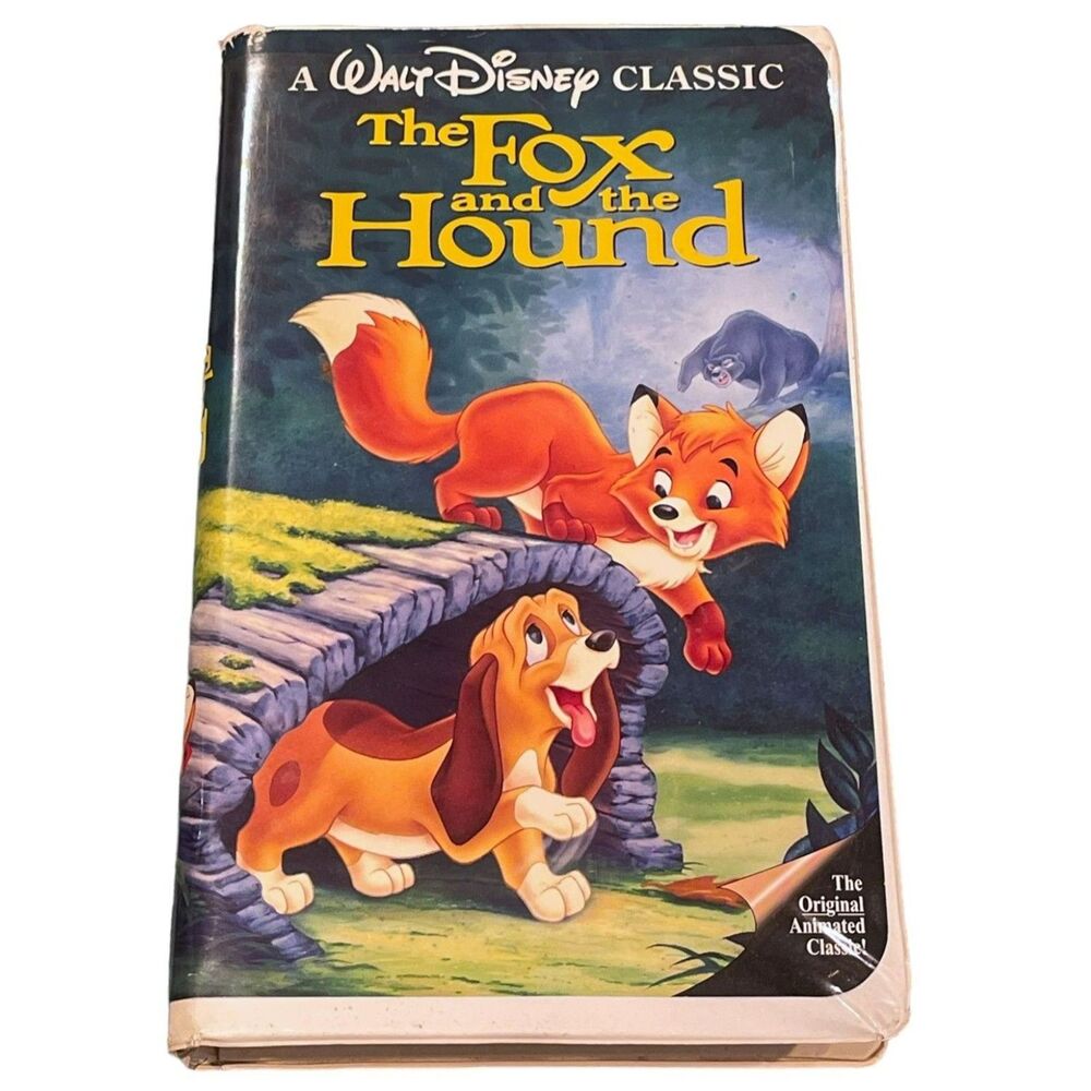 The Fox and the Hound (VHS, 1994) TESTED Tape And Case Only